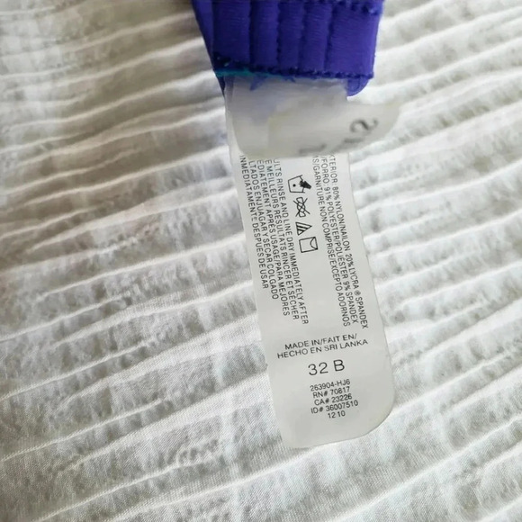 Victorias Secret Swim BOMBSHELL Add-2-Cups BIKINI Top 32B Deep Purple … - Picture 4 of 7